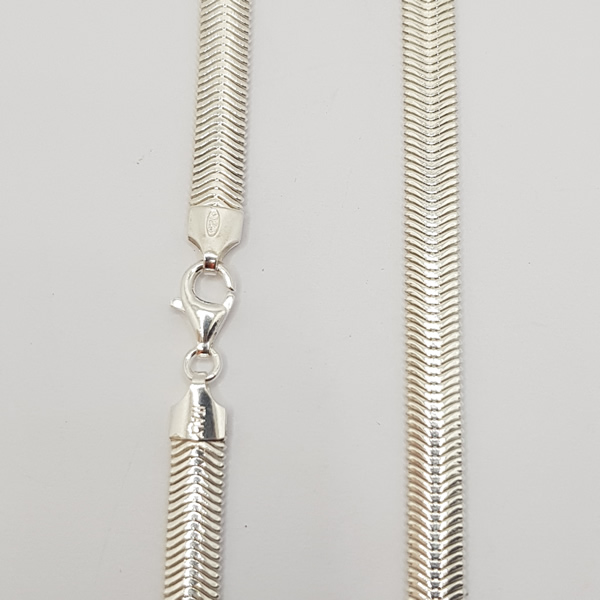 C03 Snake link 925 sterling Silver chain necklace