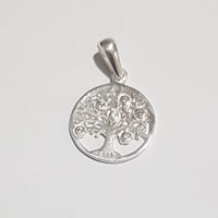 Sterling Silver Tree of Life Pendant 