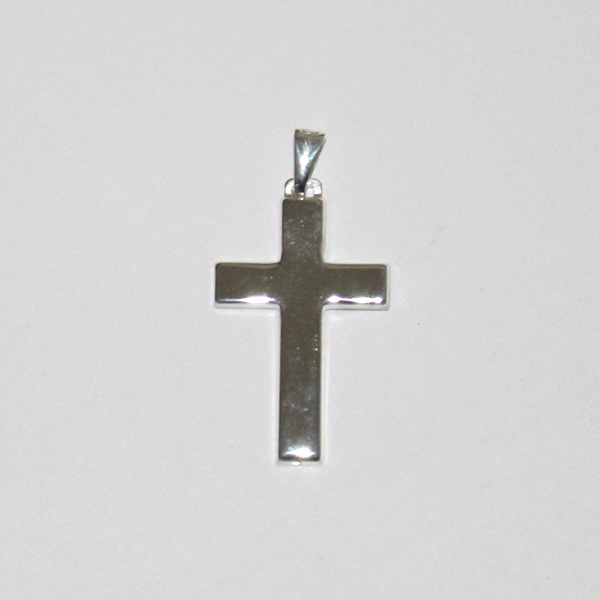 925  Sterling Silver Cross small broad CR14