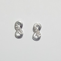 Sterling Silver Cubic zirconia Stud Round E19