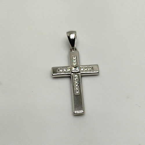 925 Sterling Silver Cross small CR08