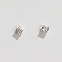 Sterling Silver Cubic zirconia Stud Earings E21